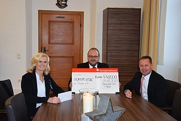 4.500 Euro Spende an DONUM VITAE Weiden