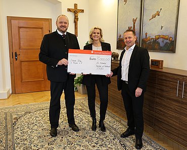 Herzlichen Dank für die großzügige Unterstützung in Höhe von 5.000,- Euro