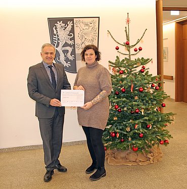 2.500 Euro Spende an DONUM VITAE Weiden